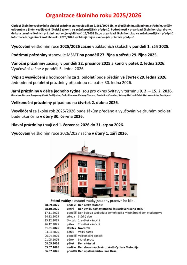 Masarykova základní škola Morašice