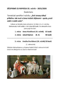 Dějepisná olympiáda