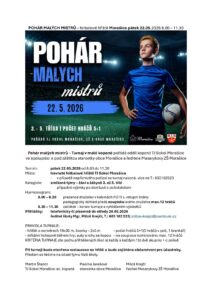 Pohár malých mistrů - pozvánka